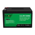 12,8V 10Ah LiFePO4 ólom -sav csere lítium -ion akkumulátor 12V 10Ah