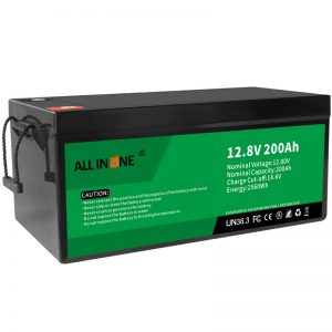 12,8V 200Ah LiFePO4 Pb savcsere lítium -ion akkumulátor, 12V 200Ah