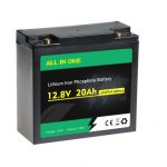 Újratölthető mélyciklusú Lifepo4 12V 20AH lítium -ion akkumulátor OEM