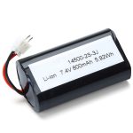 Lítium akkumulátor 14500 7,4 V 800 mAH