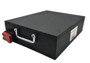 könnyű 24V50Ah li-ion akkumulátor RS4835 kommunikációval az AGV robothoz