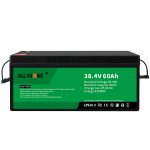 38,4V 60Ah lítium -vas -foszfát akkumulátor VPP/SHS/tengeri/jármű 36V 60Ah