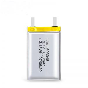 LiPO újratölthető akkumulátor 603048 3,7 V 850 mAh / 3,7 V 1700 mAH / 7,4 V 850 mAH