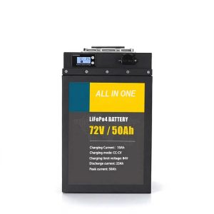 72 V-os 50 Ah-s lítium-ion akkumulátor 7200 W-os elektromos motorkerékpár-akkumulátor